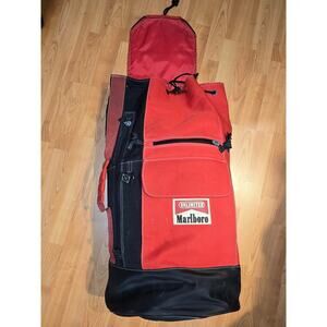 Marlbolo Camper Bag Vintage Red Cigarette Backpack